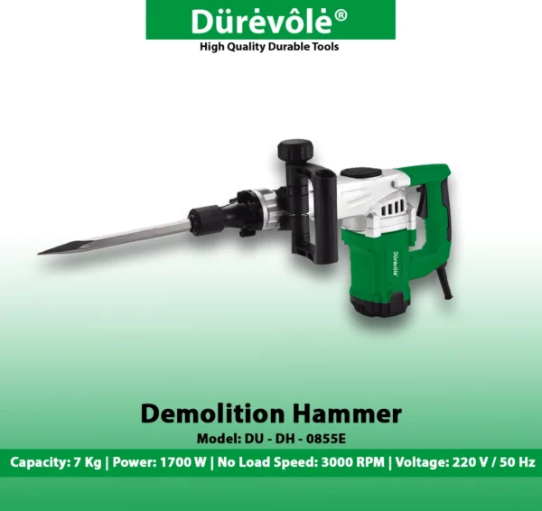 Dürévolé DU-DH-0855E Demolition Hammer