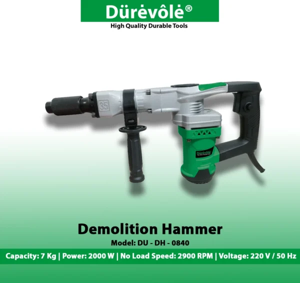 Dürévolé DU-DH-0840 Demolition Hammer