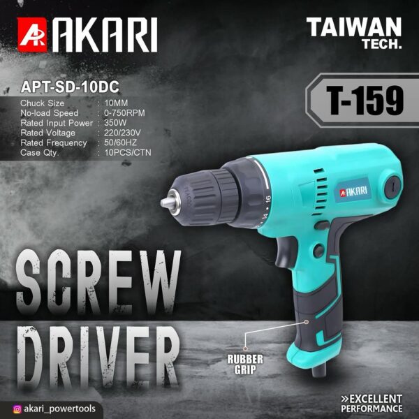 Akari APT-SD-10DC Screwdriver
