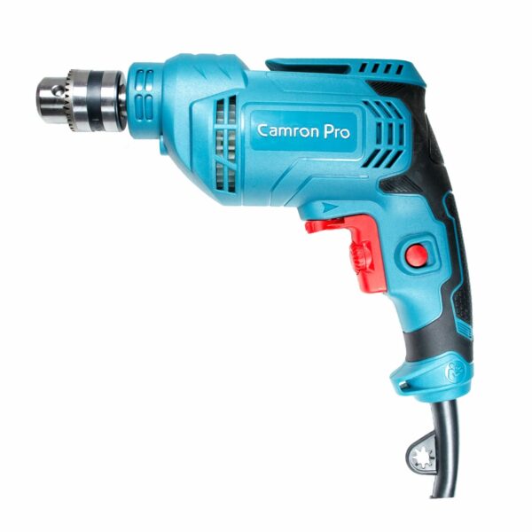 Camron Pro 220 V Corded Electric Professional Drill Machine 450-watt 10mm 0-3300 rpm (Blue)