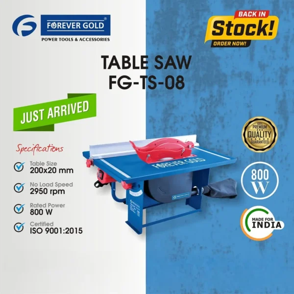 Forever Gold FG-TS-08 Table Saw