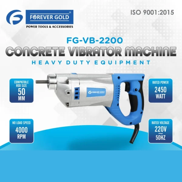 Forever Gold FG-VB-2200 Concrete Vibrator Machine