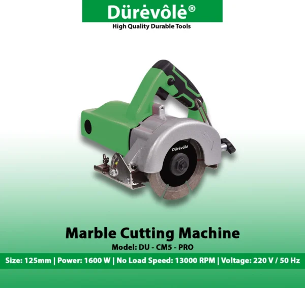 Dürévolé DU-CM5-PRO Marble Cutting Machine