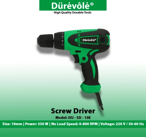 Dürévolé DU-SD-10E Screw Driver